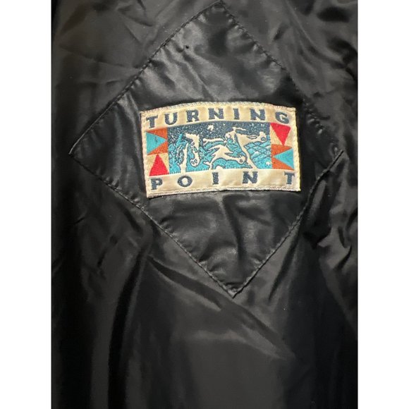 CAT Licensed Merchandise Caterpillar Turning Point Vintage Nylon Puffer Jacket - Picture 3 of 15